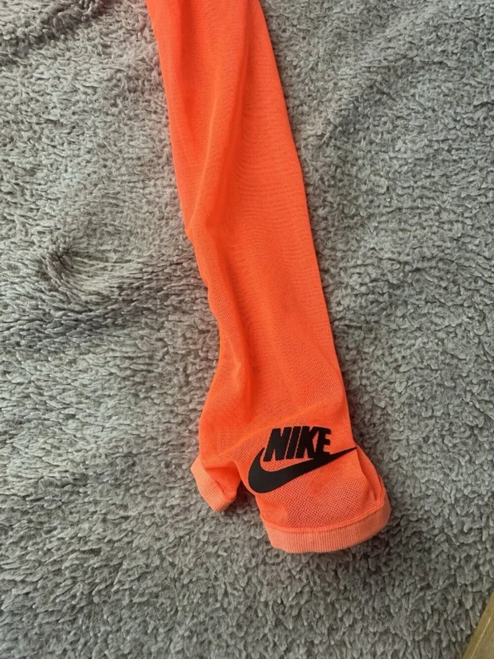 NIKE ICON CLASH MESH WOMEN’S BODYSUIT ORANGE
